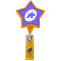 Jumbo Star Retractable Badge Reel (Chroma Digital Direct Print)